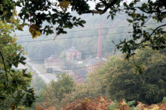 Crumlin Navigation Colliery from Trinant, April 2009